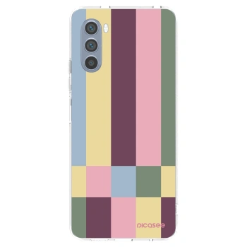 Picasee Motorola Moto G62 Hülle - Transparentes Silikon - Lobby tiles