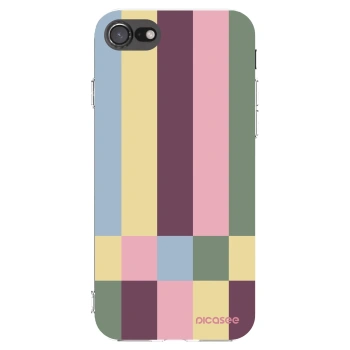 Picasee Apple iPhone 7 Hülle - Transparentes Silikon - Lobby tiles