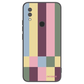 Picasee Xiaomi Redmi 7 Hülle - Schwarzes Silikon - Lobby tiles