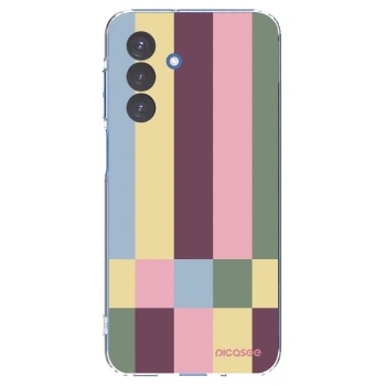 Picasee Samsung Galaxy A17 5G Hülle - Transparentes Silikon - Lobby tiles