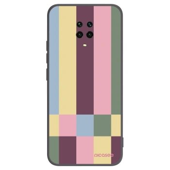 Picasee Xiaomi Redmi Note 9S Hülle - Schwarzes Silikon - Lobby tiles