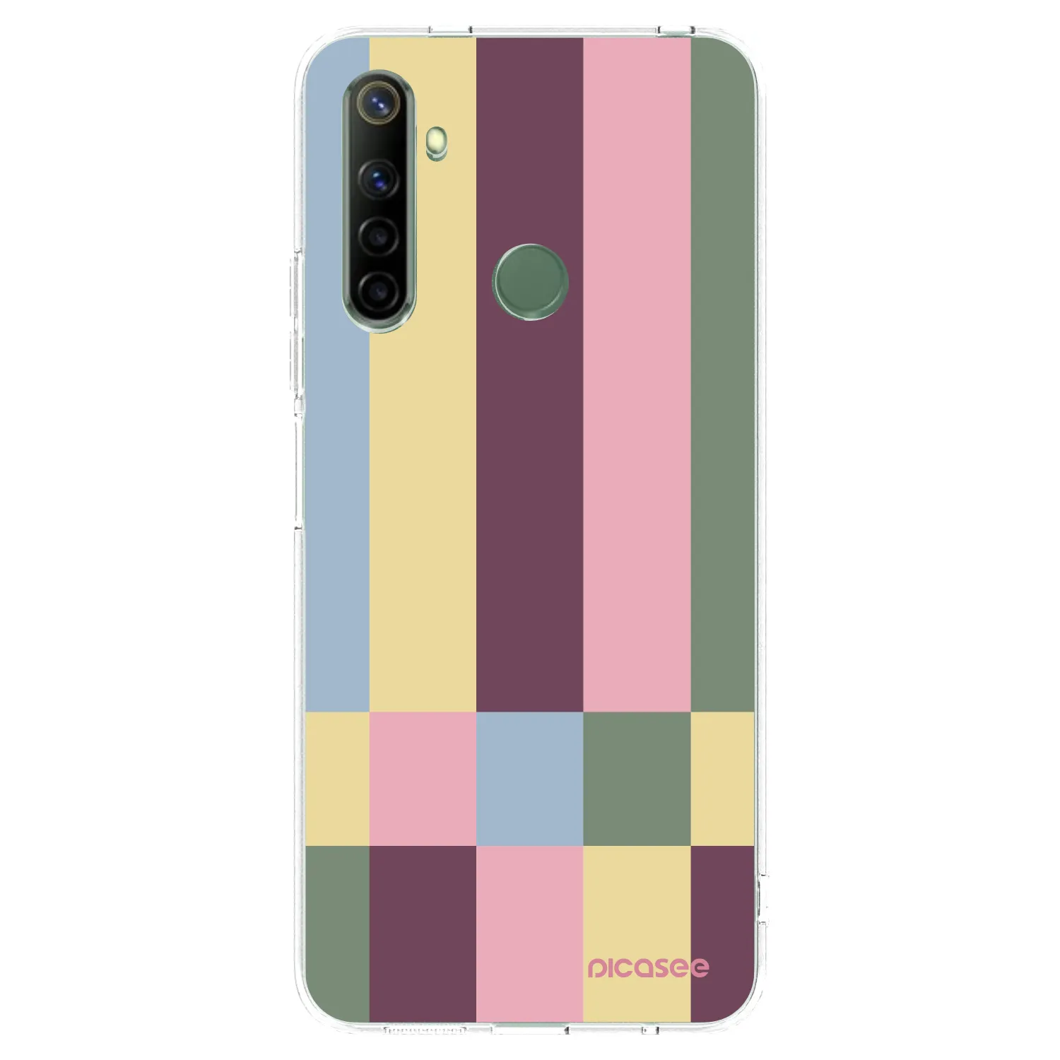Picasee Realme 6i Hülle - Transparentes Silikon - Lobby tiles