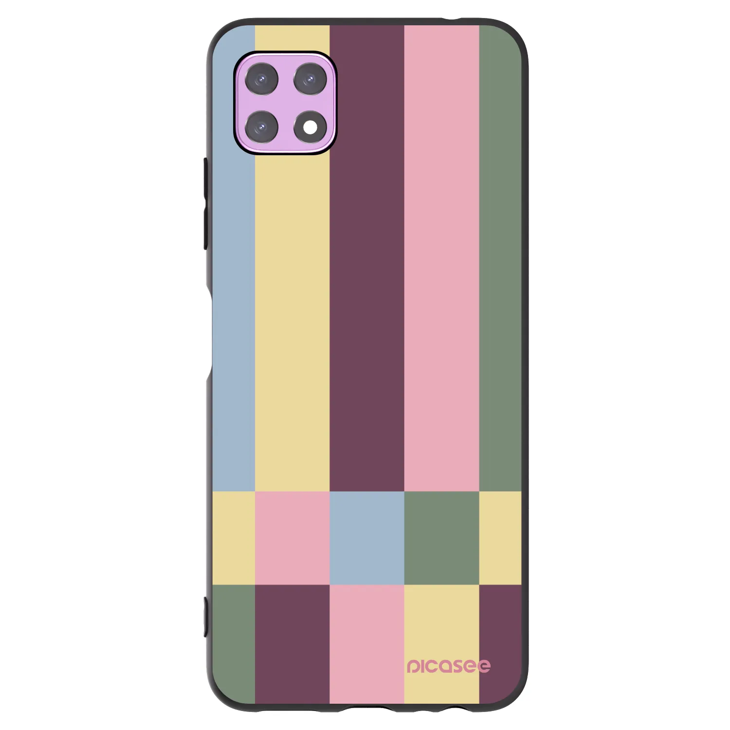 Picasee Samsung Galaxy A22 A226B 5G Hülle - Schwarzes Silikon - Lobby tiles
