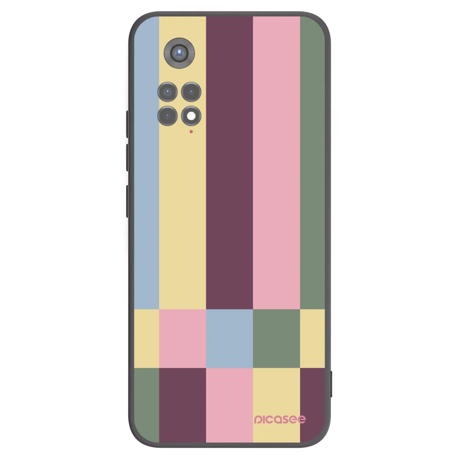 Picasee Xiaomi Redmi Note 11S 5G Hülle - Schwarzes Silikon - Lobby tiles