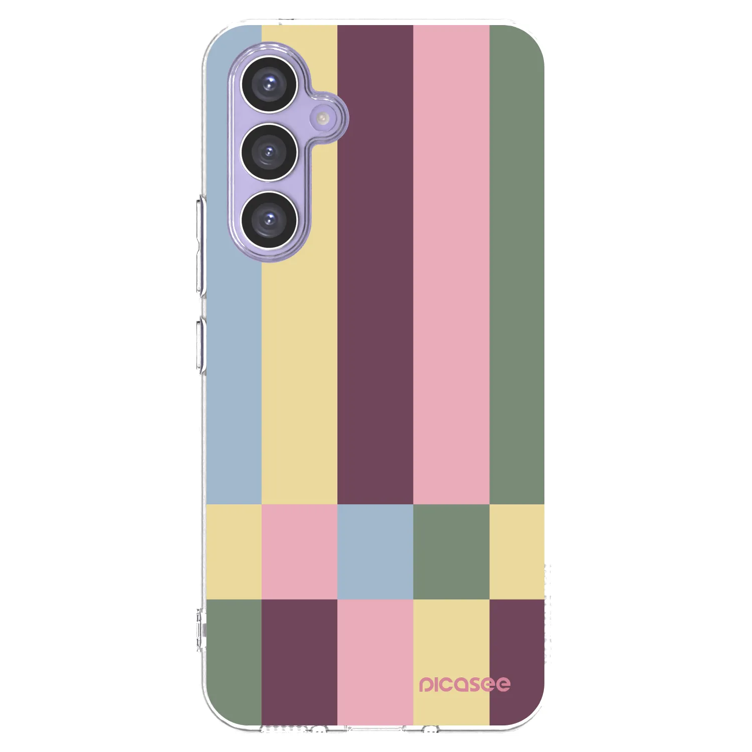 Picasee Samsung Galaxy A54 5G A546B Hülle - Transparentes Silikon - Lobby tiles