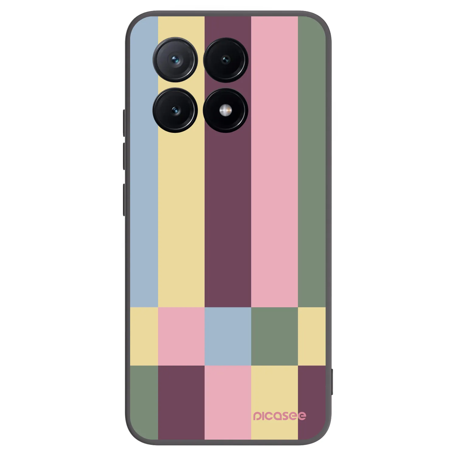 Picasee Xiaomi Poco X6 Pro Hülle - Schwarzes Silikon - Lobby tiles