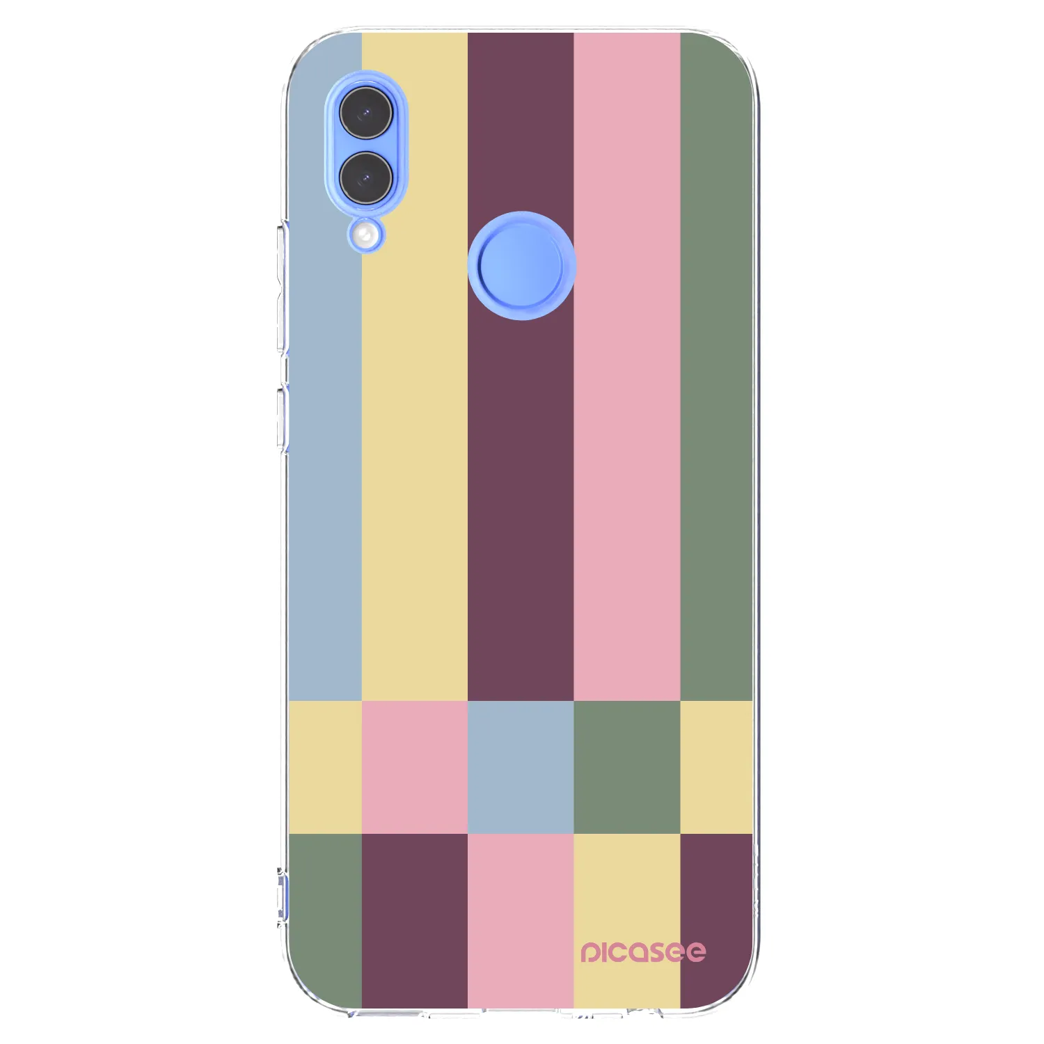 Picasee Huawei P Smart 2019 Hülle - Transparentes Silikon - Lobby tiles