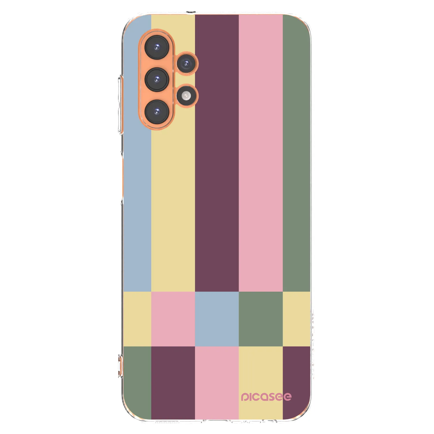 Picasee Samsung Galaxy A13 5G Hülle - Transparentes Silikon - Lobby tiles