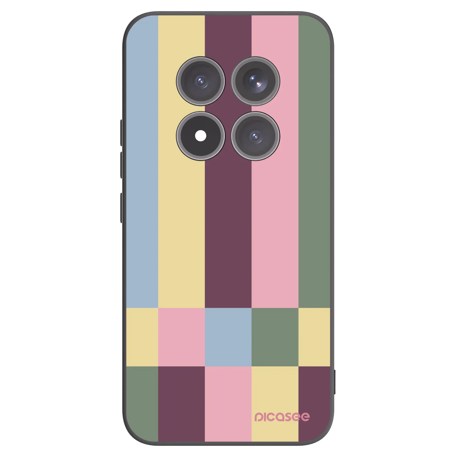 Picasee Xiaomi Redmi Note 15 Pro+ Hülle - Schwarzes Silikon - Lobby tiles