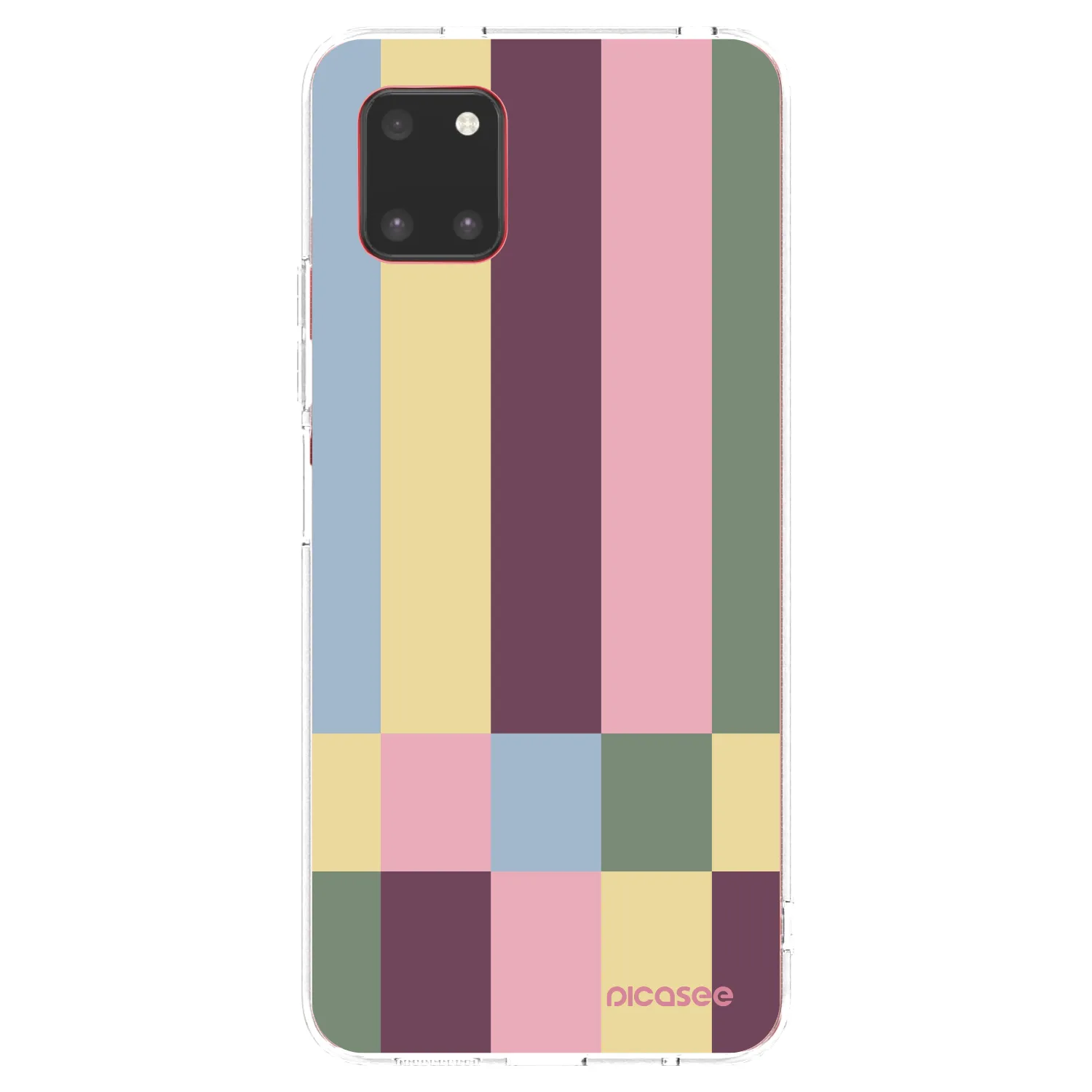 Picasee Samsung Galaxy Note 10 Lite N770F Hülle - Transparentes Silikon - Lobby tiles
