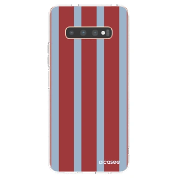 Picasee Samsung Galaxy S10 Plus G975 Hülle - Transparentes Silikon - Lounge pass