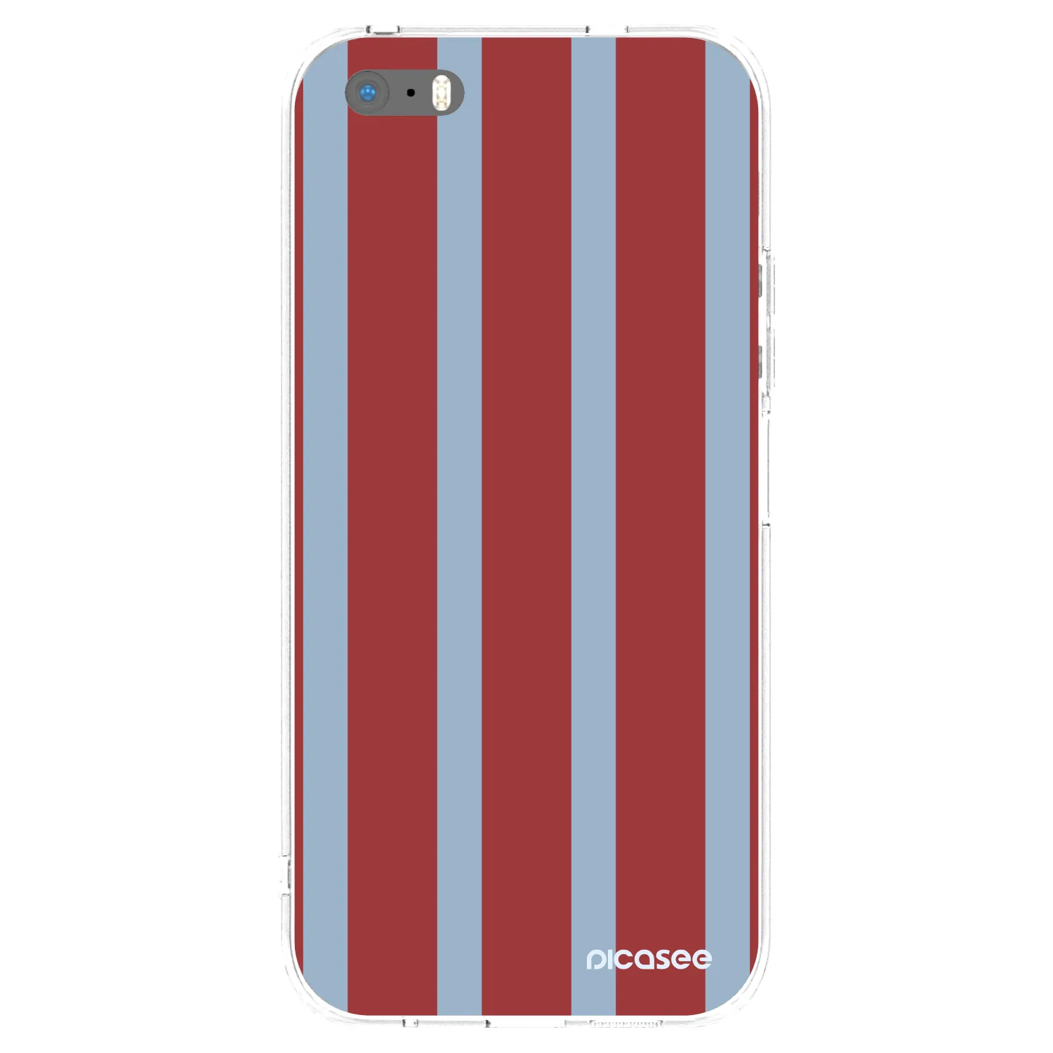 Picasee Apple iPhone 5/5S/SE Hülle - Transparentes Silikon - Lounge pass