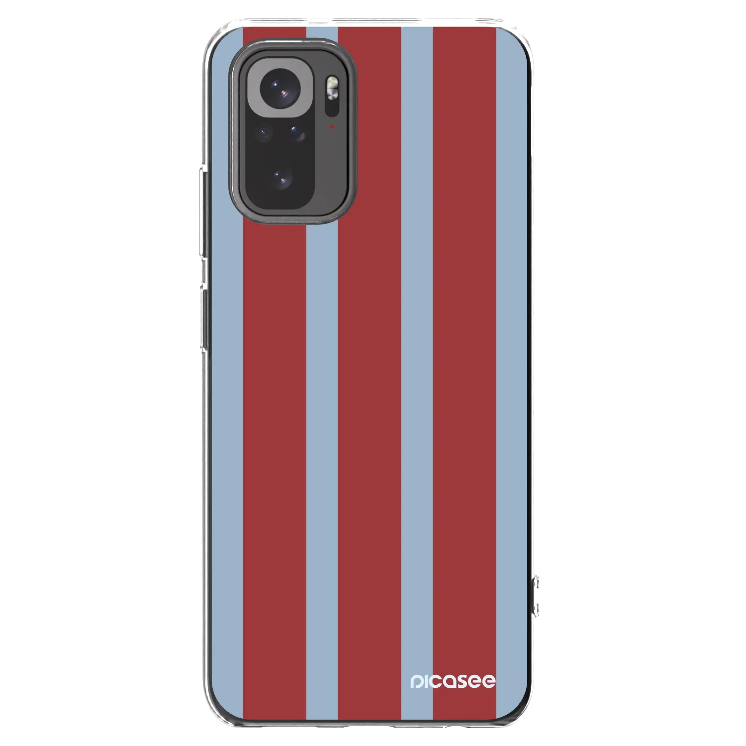 Picasee Xiaomi Redmi Note 10S Hülle - Transparentes Silikon - Lounge pass