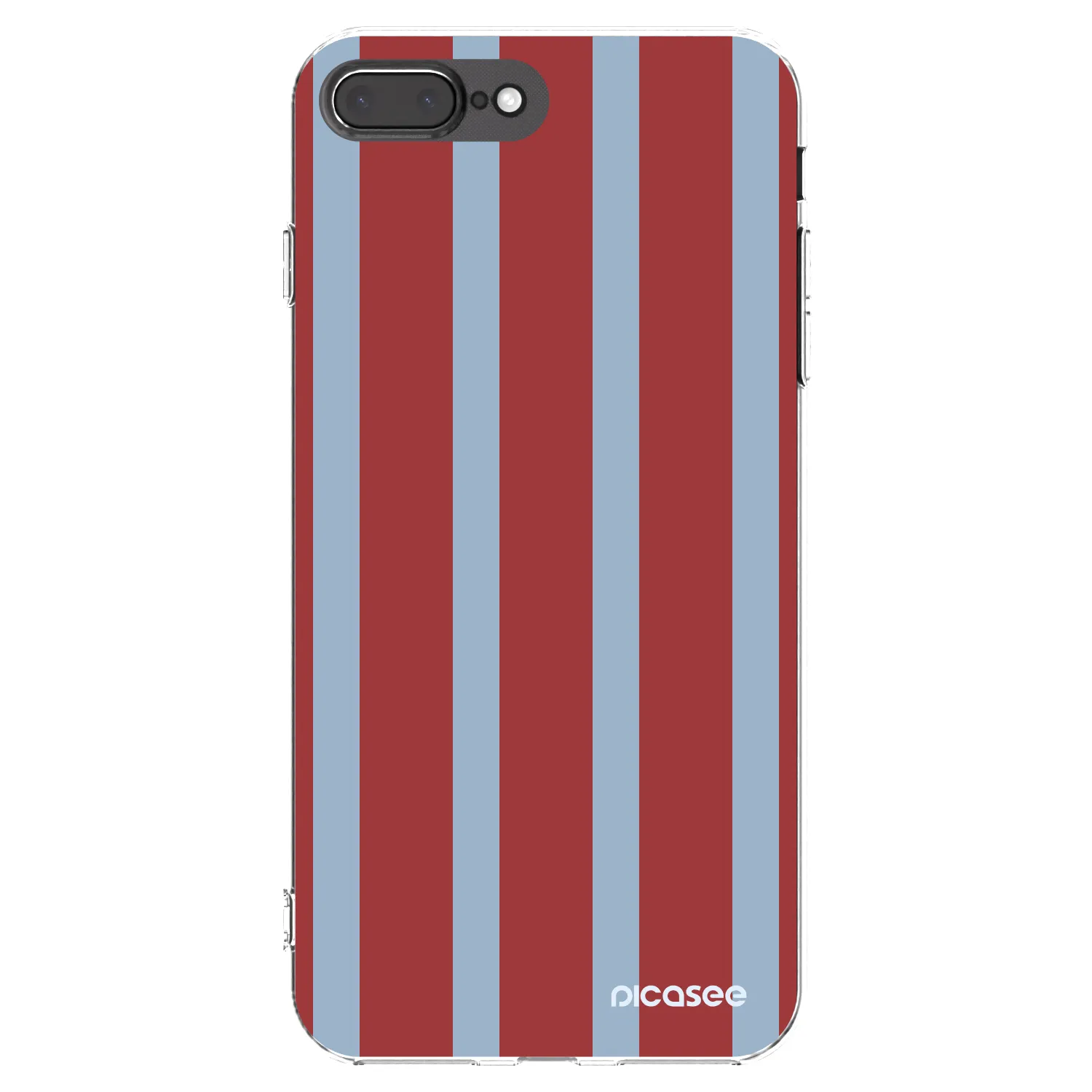 Picasee Apple iPhone 7 Plus Hülle - Transparentes Silikon - Lounge pass