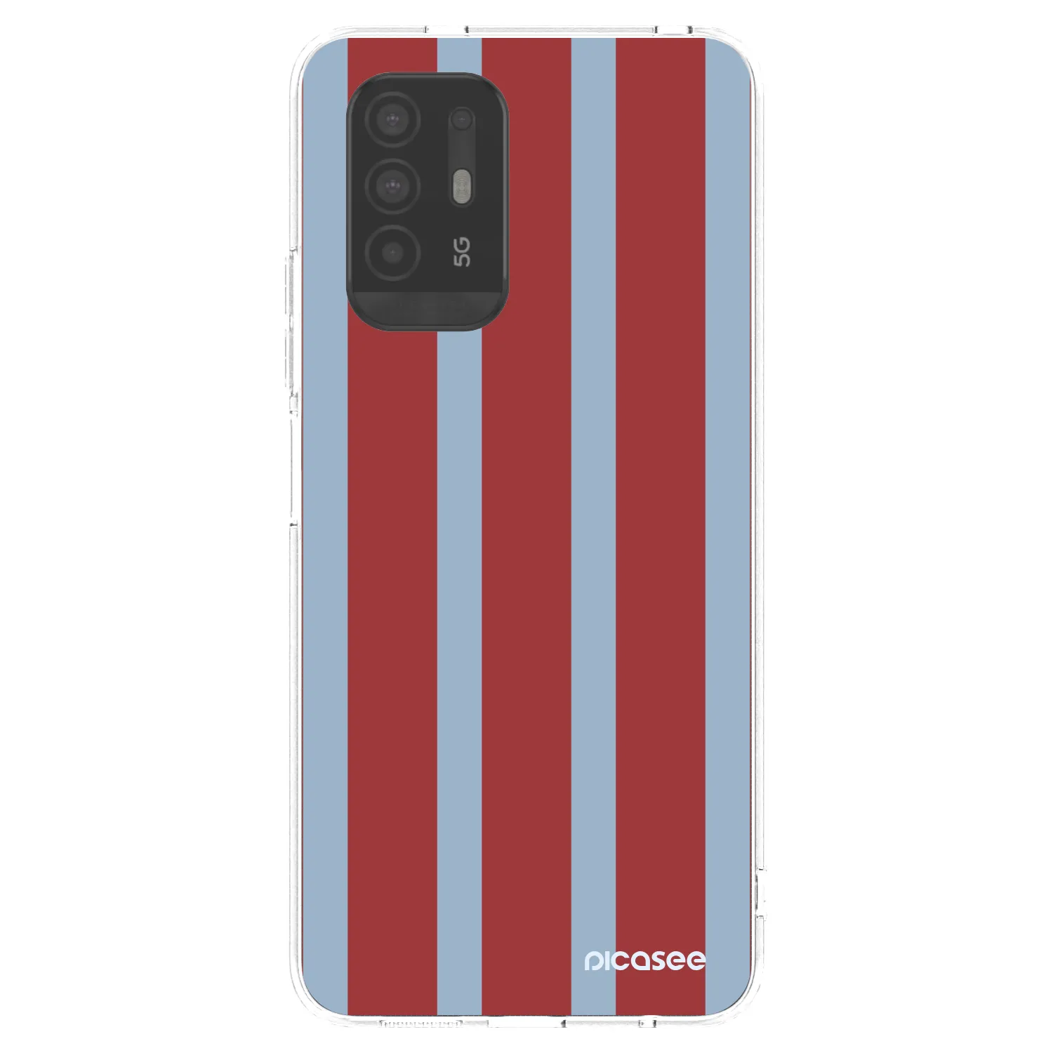 Picasee OPPO A94 5G Hülle - Transparentes Silikon - Lounge pass