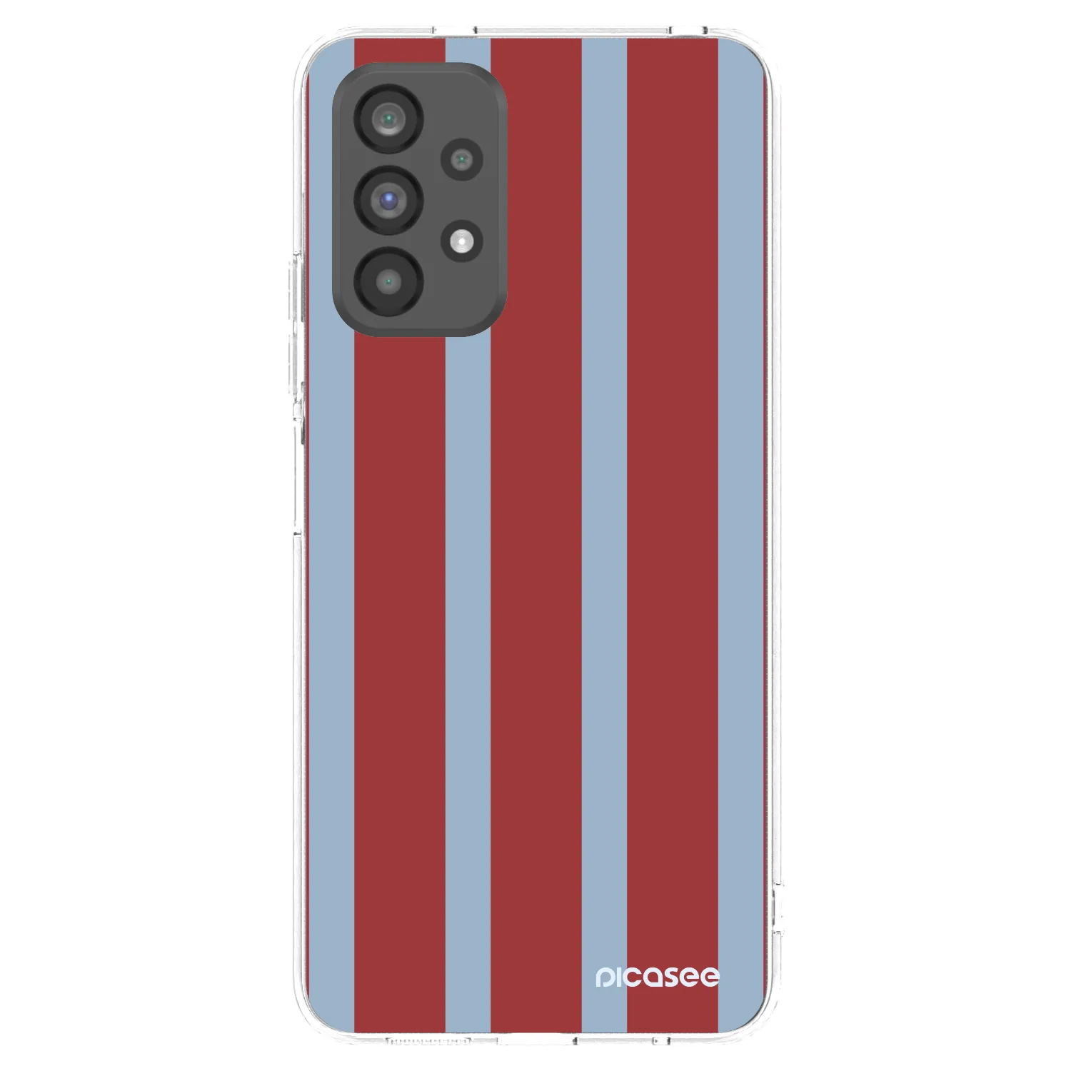Picasee Samsung Galaxy A73 5G Hülle - Transparentes Silikon - Lounge pass