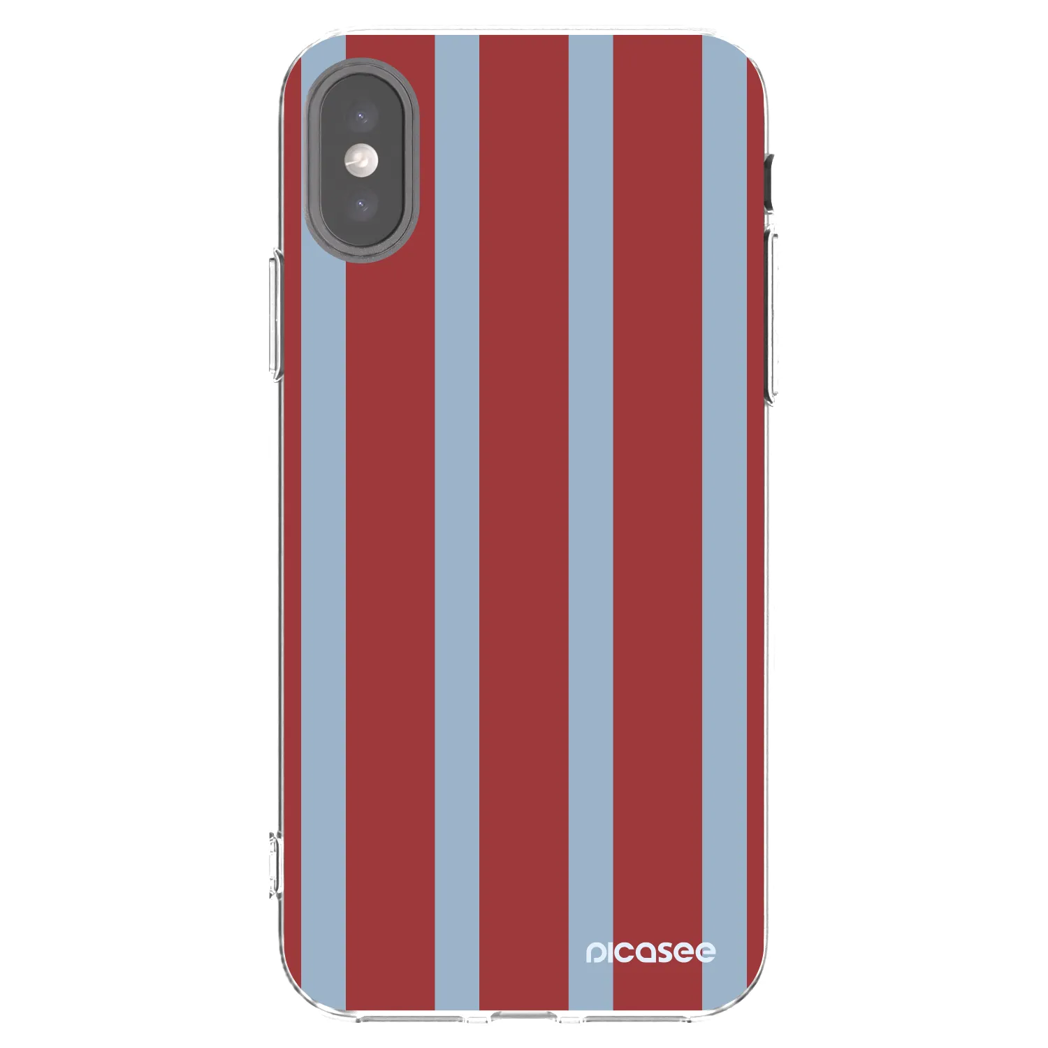 Picasee Apple iPhone X/XS Hülle - Transparentes Silikon - Lounge pass