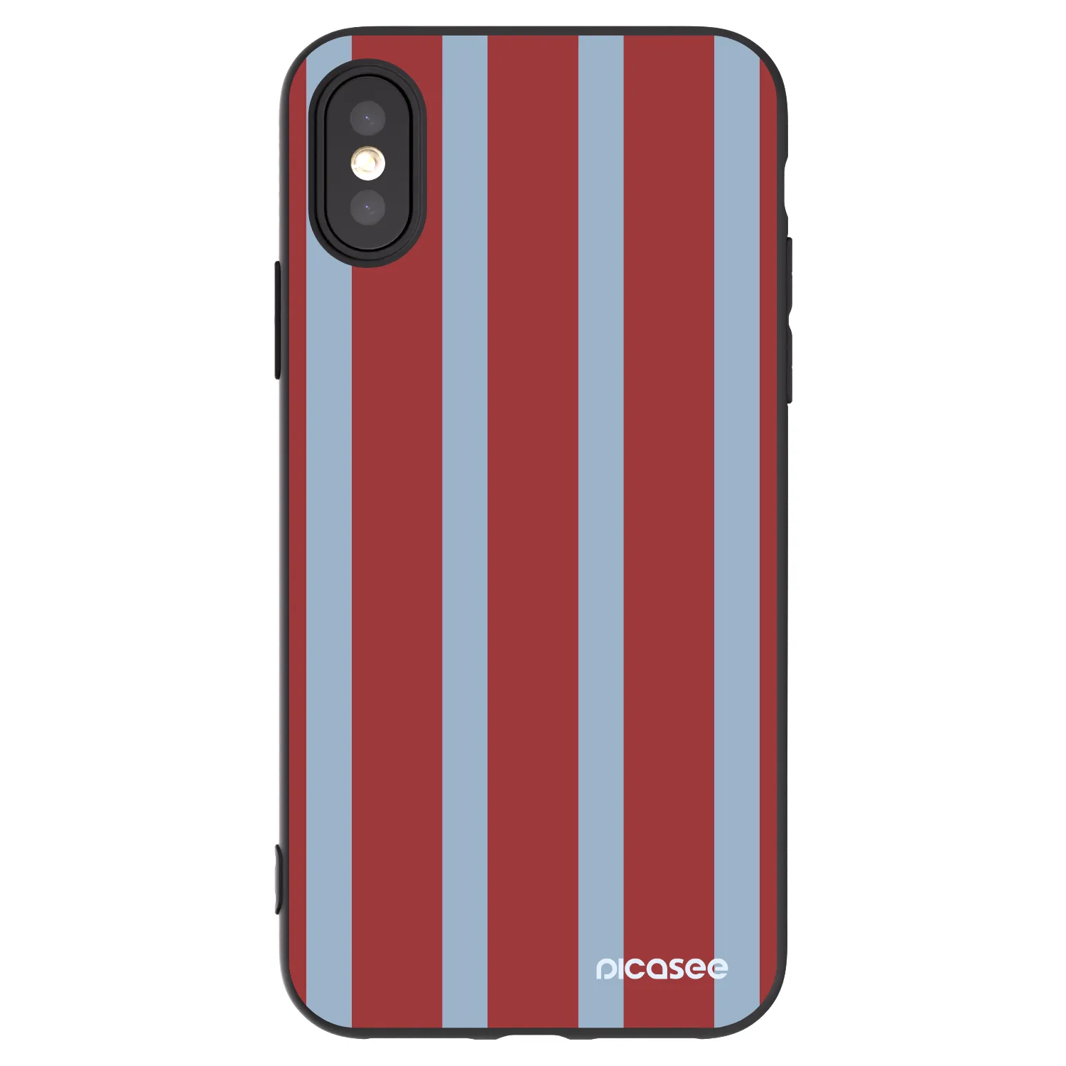 Picasee Apple iPhone X/XS Hülle - Schwarzes Silikon - Lounge pass
