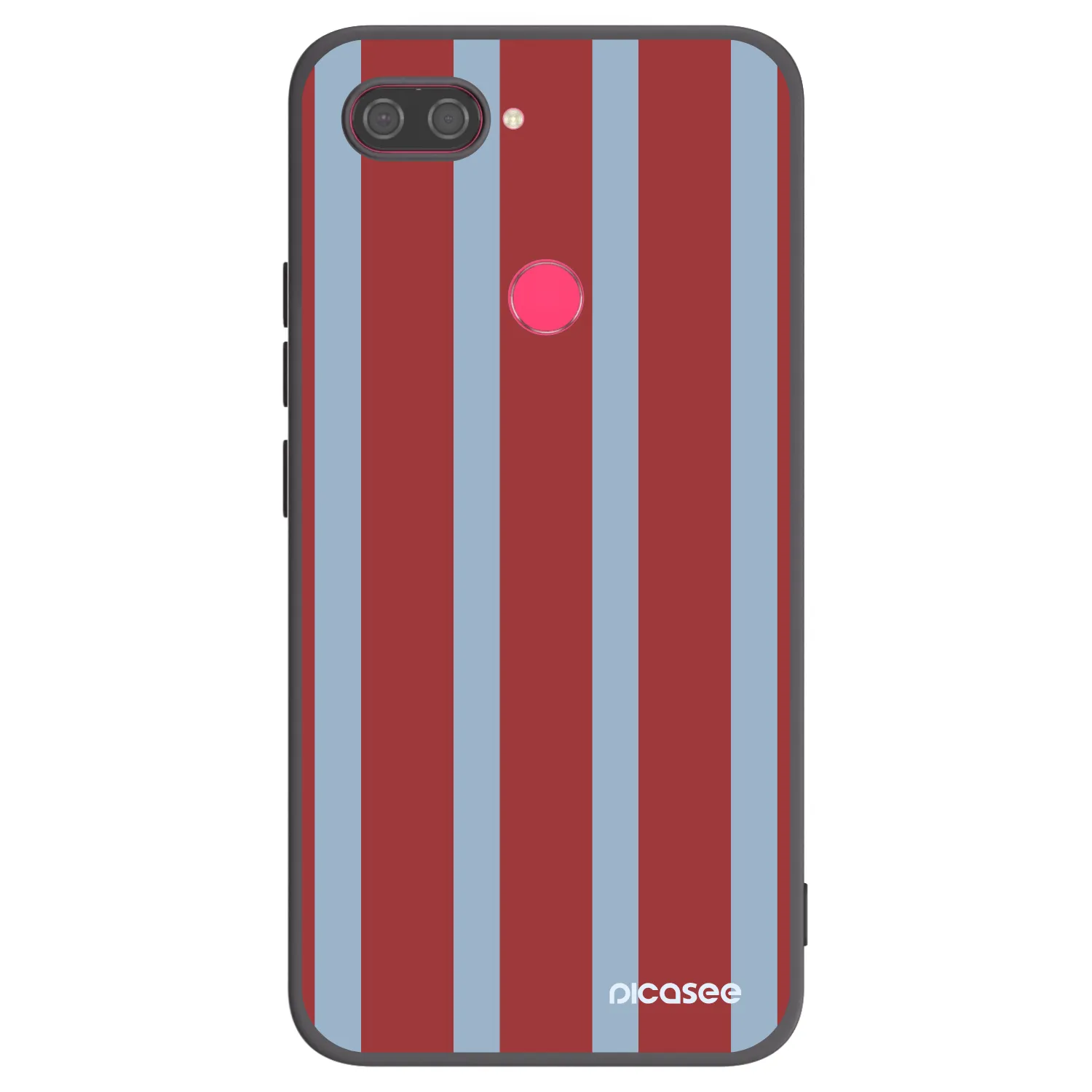 Picasee Xiaomi Mi 8 Lite Hülle - Schwarzes Silikon - Lounge pass