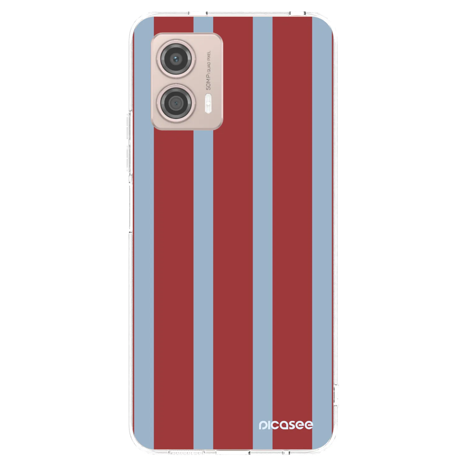 Picasee Motorola Moto G53 5G Hülle - Transparentes Silikon - Lounge pass