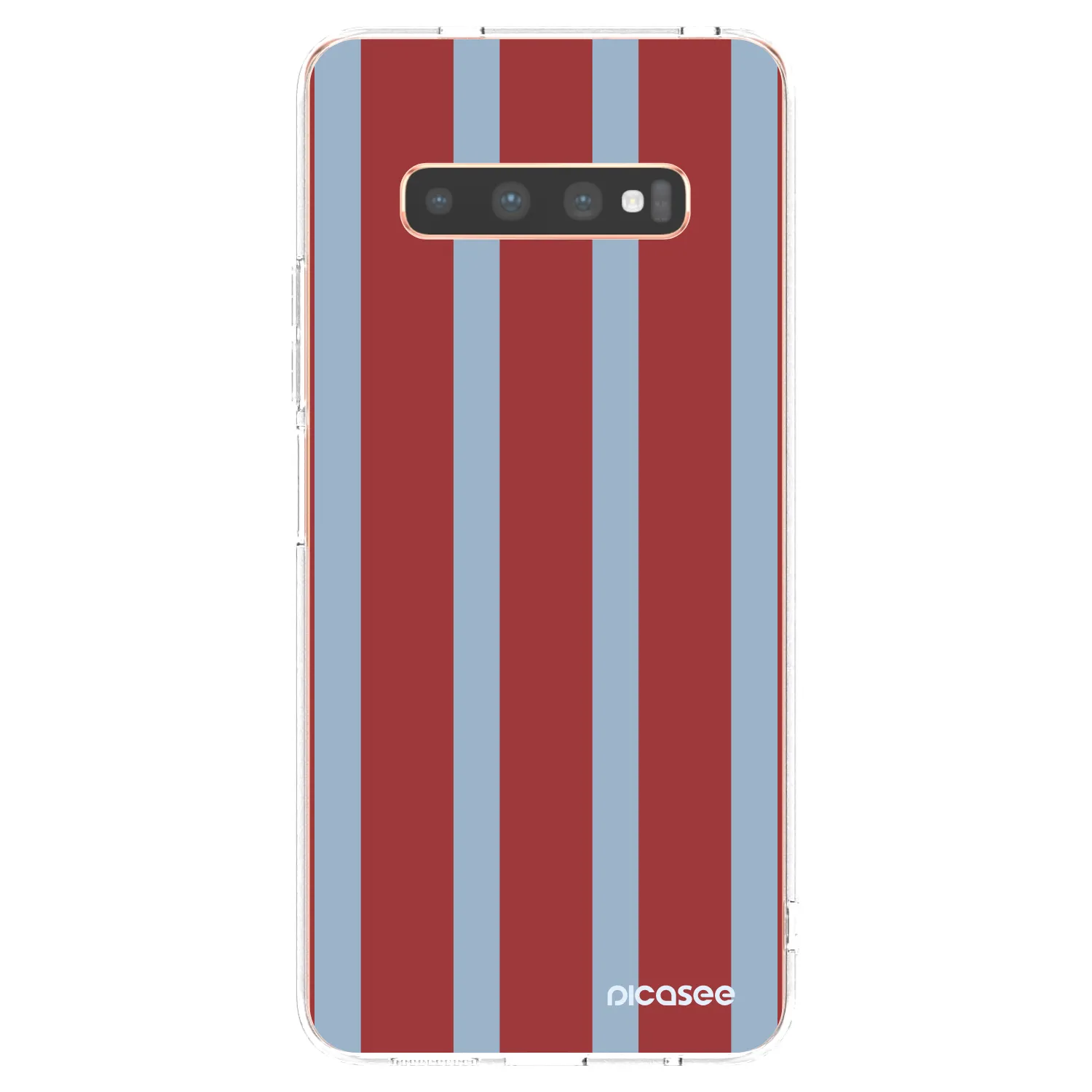 Picasee Samsung Galaxy S10 Plus G975 Hülle - Transparentes Silikon - Lounge pass