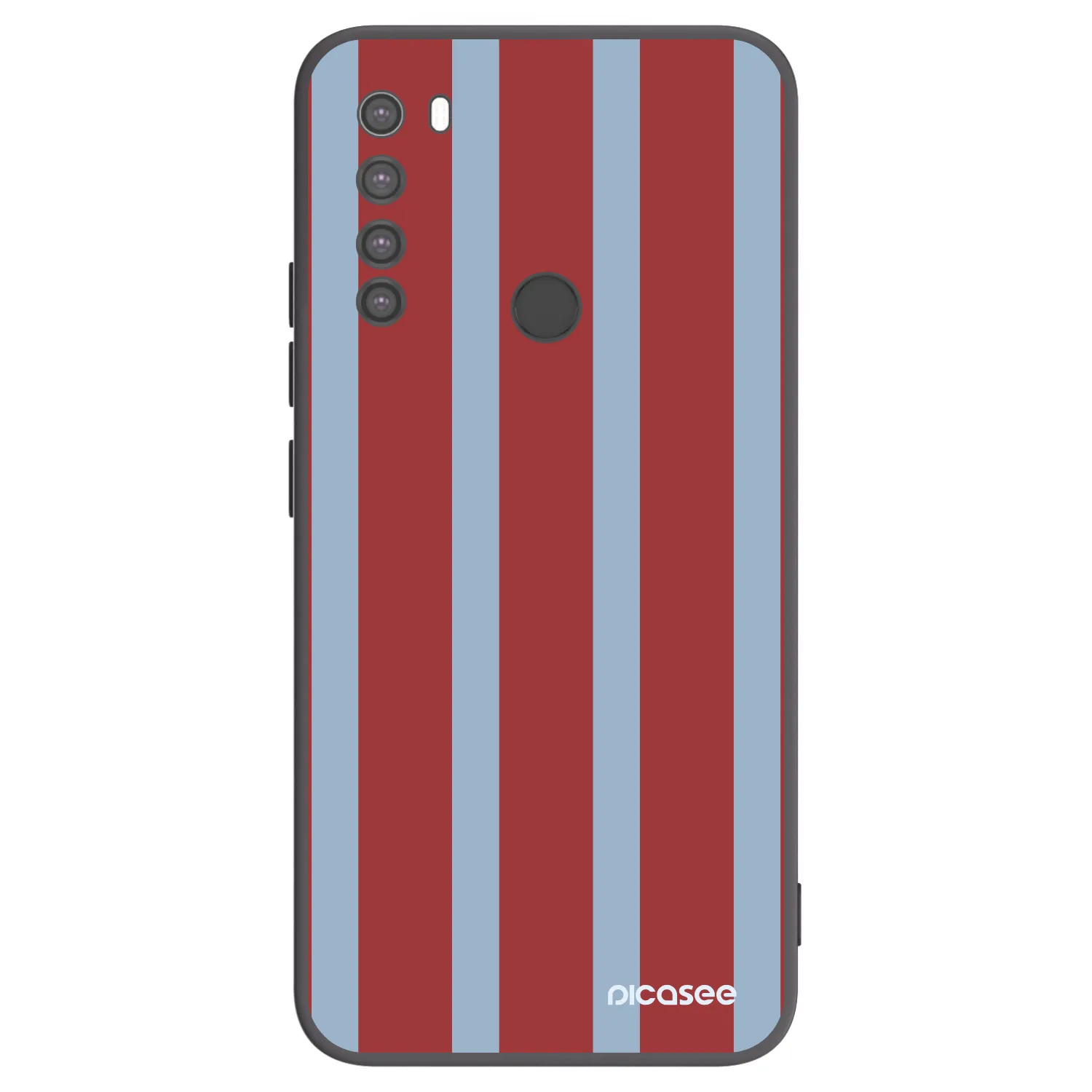 Picasee Xiaomi Redmi Note 8 Hülle - Schwarzes Silikon - Lounge pass