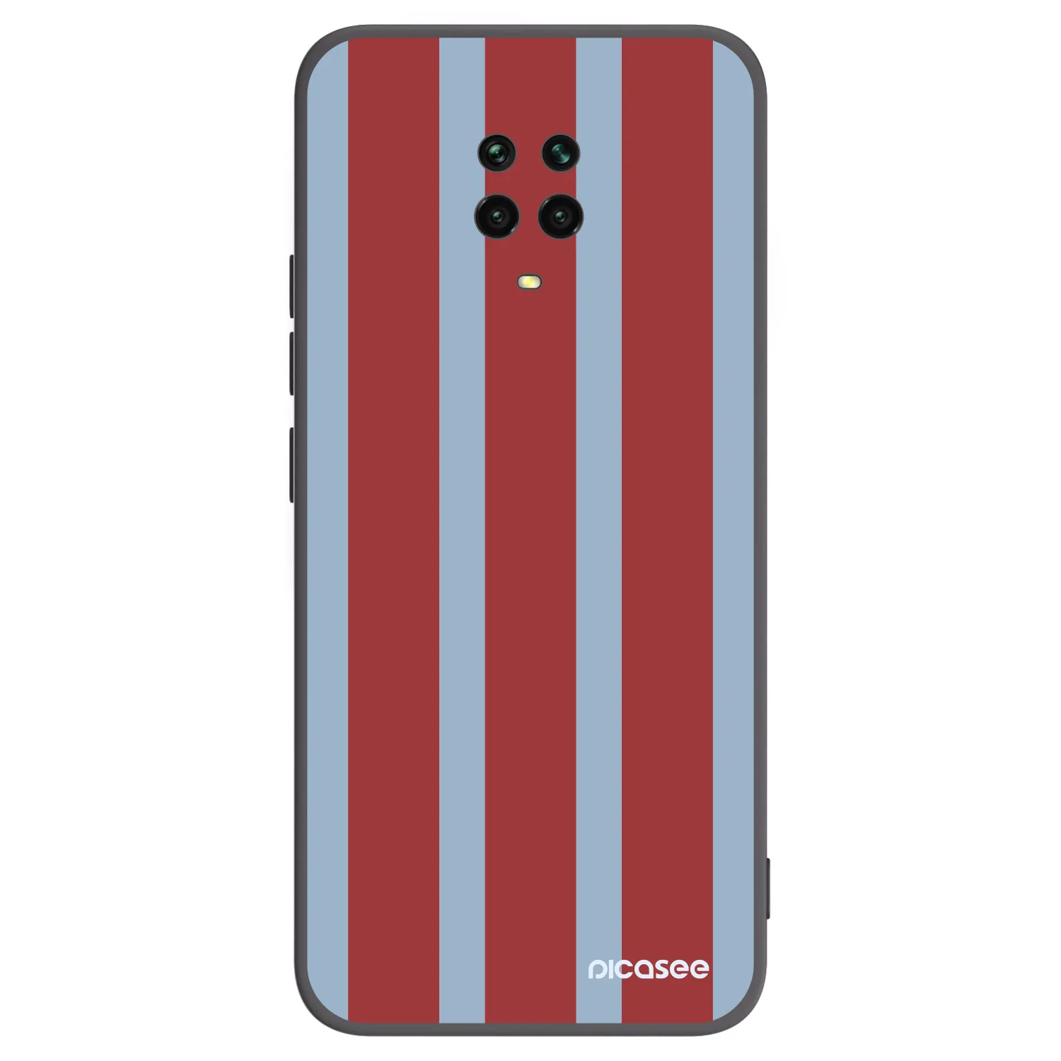 Picasee Xiaomi Redmi Note 9 Pro Hülle - Schwarzes Silikon - Lounge pass