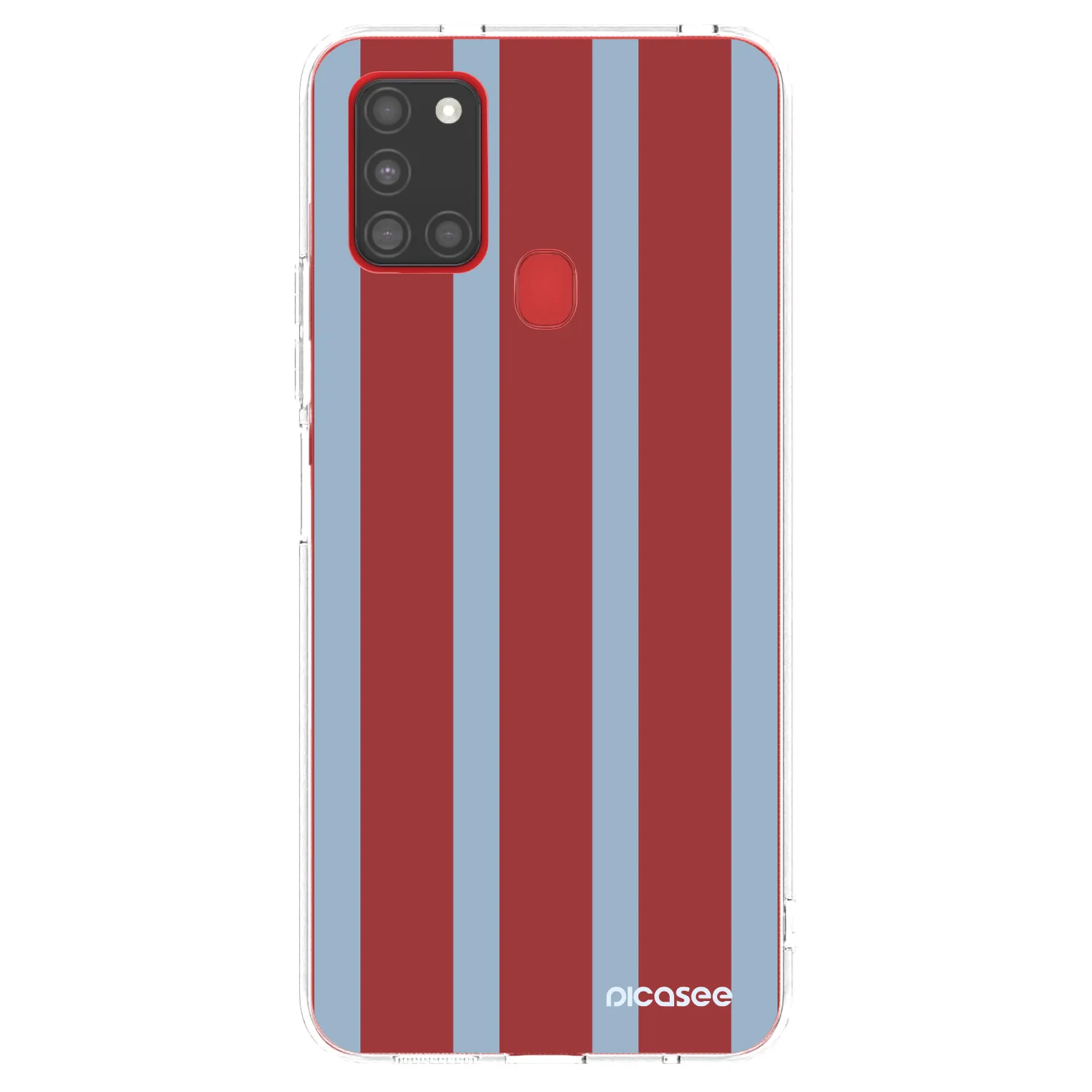 Picasee Samsung Galaxy A21s Hülle - Transparentes Silikon - Lounge pass