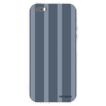 Picasee Apple iPhone 5/5S/SE Hülle - Transparentes Silikon - Midnight lounge