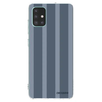 Picasee Samsung Galaxy M51 M515F Hülle - Transparentes Silikon - Midnight lounge