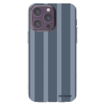 Picasee Apple iPhone 14 Pro Max Hülle - Transparentes Silikon - Midnight lounge
