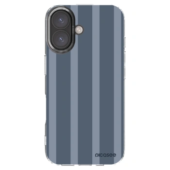 Picasee Apple iPhone 16 Hülle - Transparentes Silikon - Midnight lounge