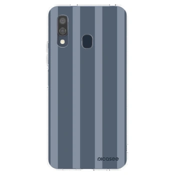 Picasee Samsung Galaxy A40 A405F Hülle - Transparentes Silikon - Midnight lounge