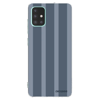 Picasee Samsung Galaxy A51 A515F Hülle - Transparentes Silikon - Midnight lounge