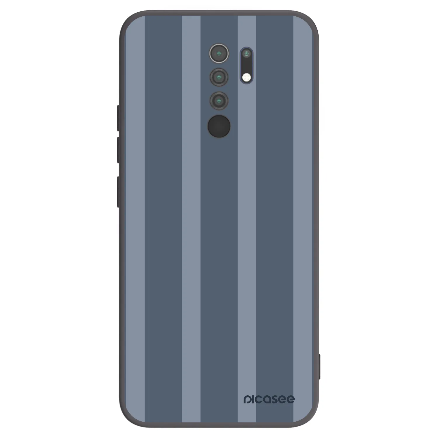 Picasee Xiaomi Redmi 9 Hülle - Schwarzes Silikon - Midnight lounge