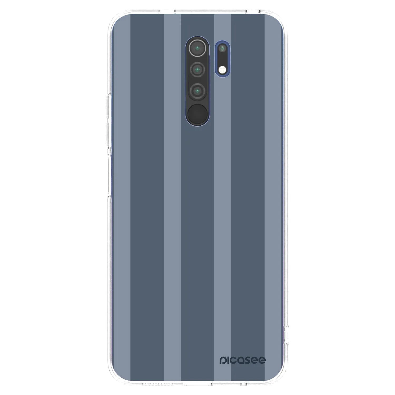 Picasee Xiaomi Redmi 9 Hülle - Transparentes Silikon - Midnight lounge