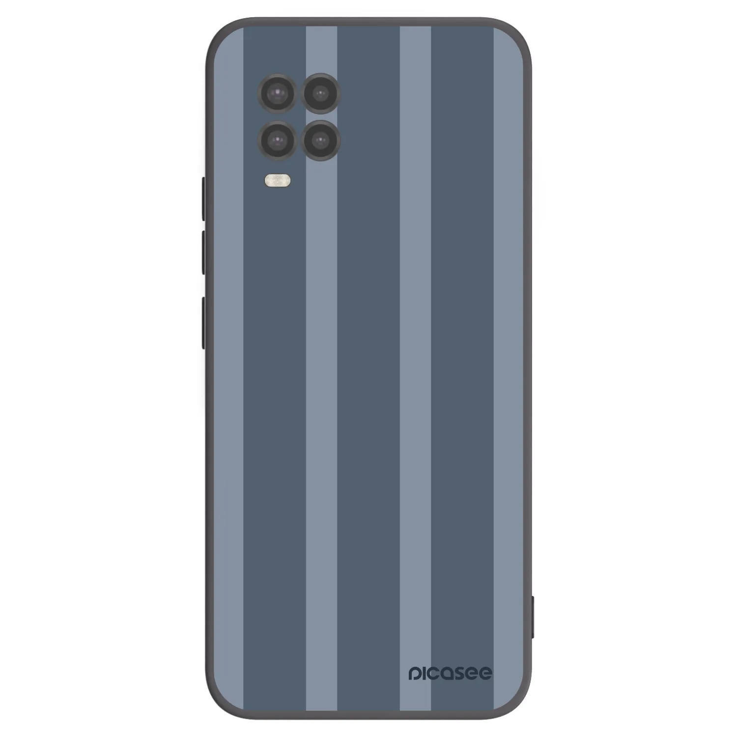 Picasee Xiaomi Mi 10 Lite Hülle - Schwarzes Silikon - Midnight lounge