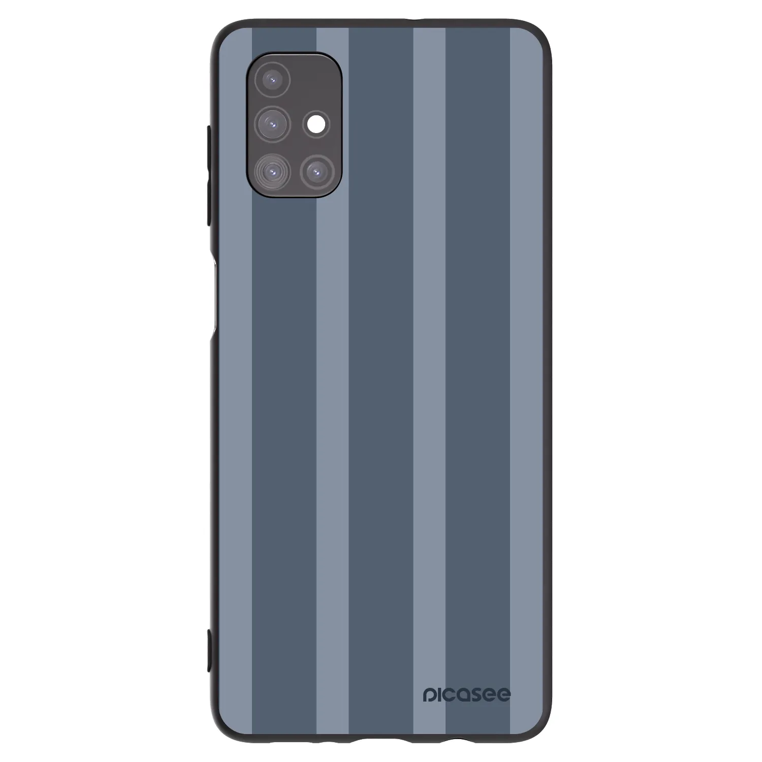 Picasee Samsung Galaxy M51 M515F Hülle - Schwarzes Silikon - Midnight lounge