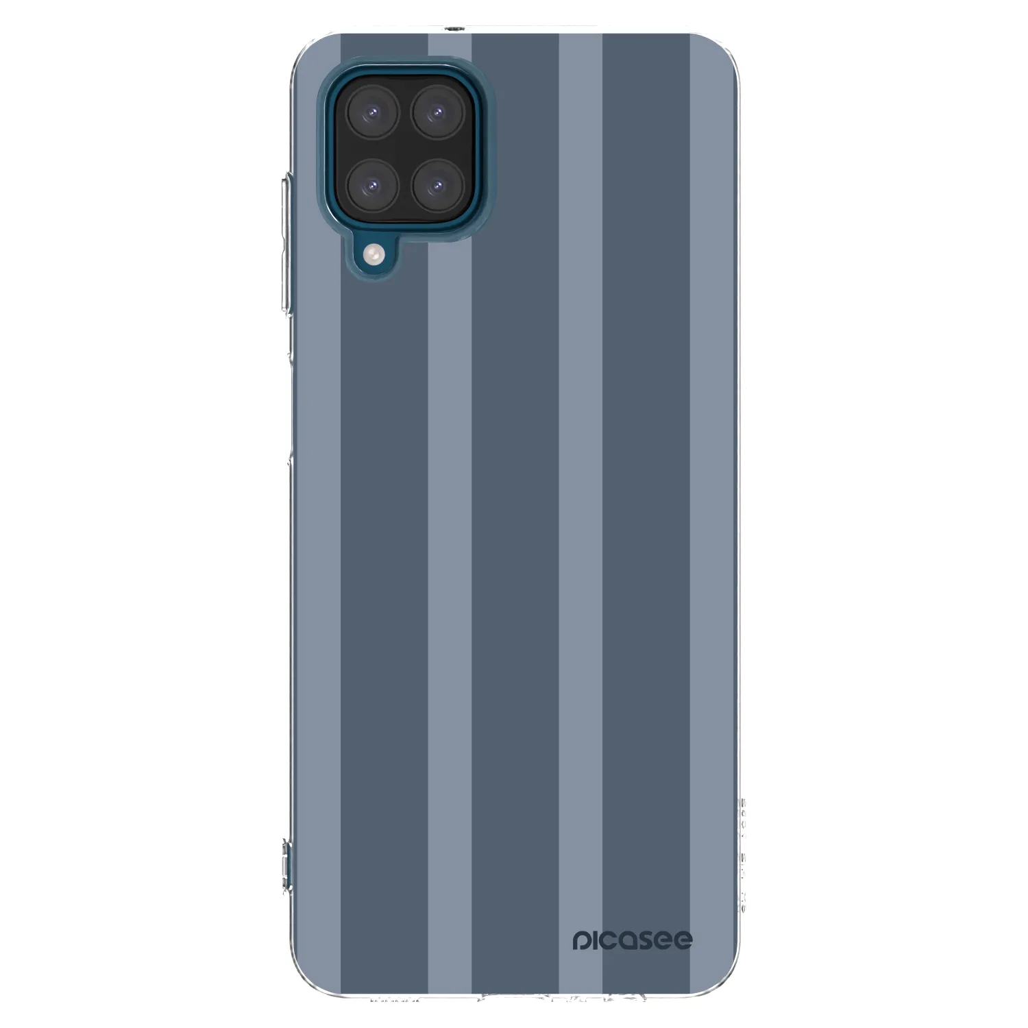 Picasee Samsung Galaxy A12 A125F Hülle - Transparentes Silikon - Midnight lounge