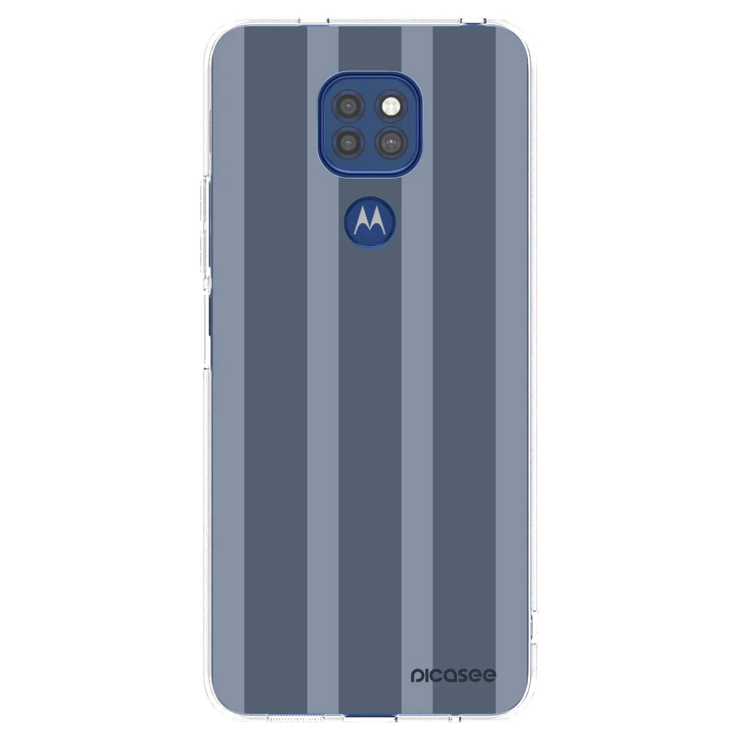 Picasee Motorola Moto G9 Play Hülle - Transparentes Silikon - Midnight lounge