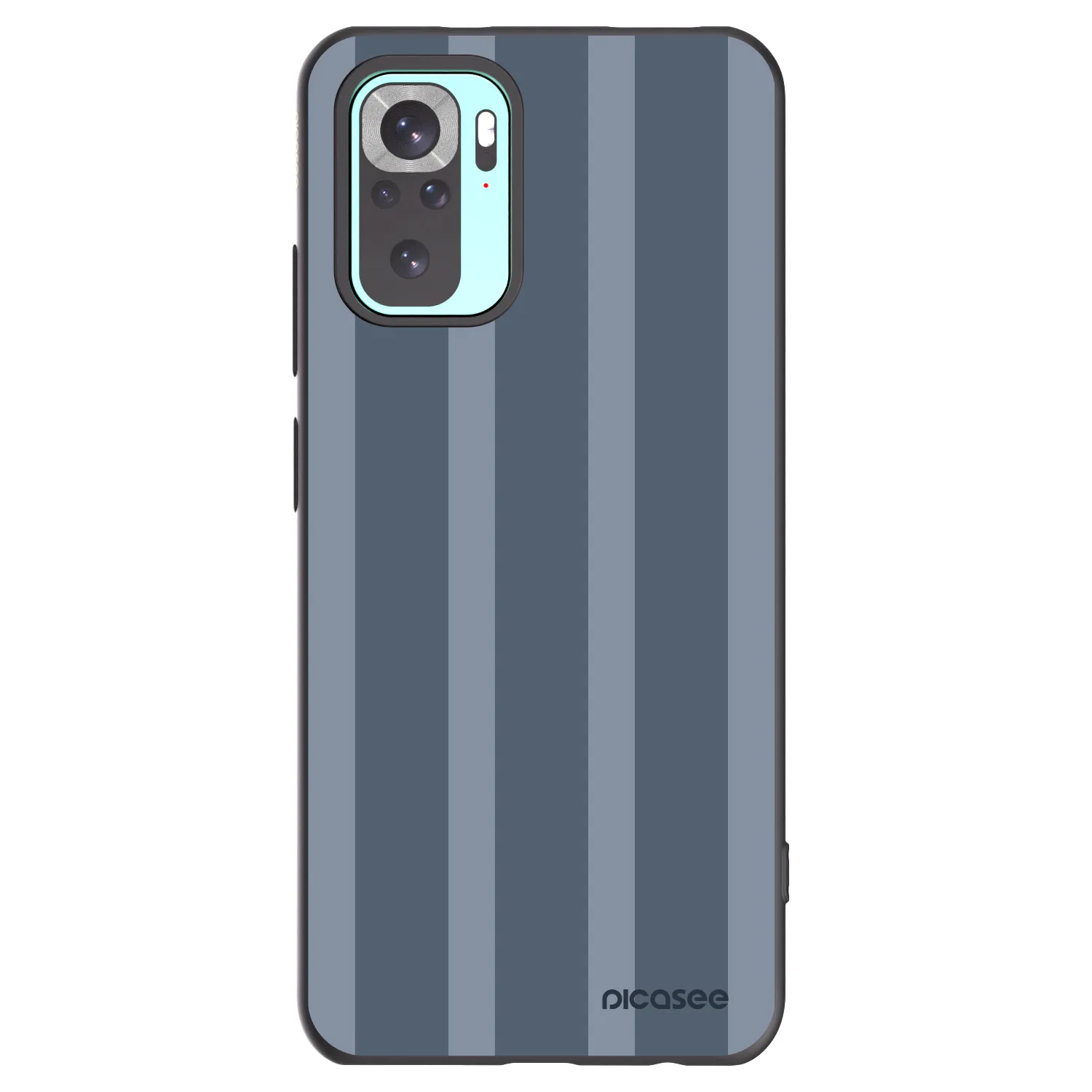 Picasee Xiaomi Redmi Note 10 Pro Hülle - Schwarzes Silikon - Midnight lounge