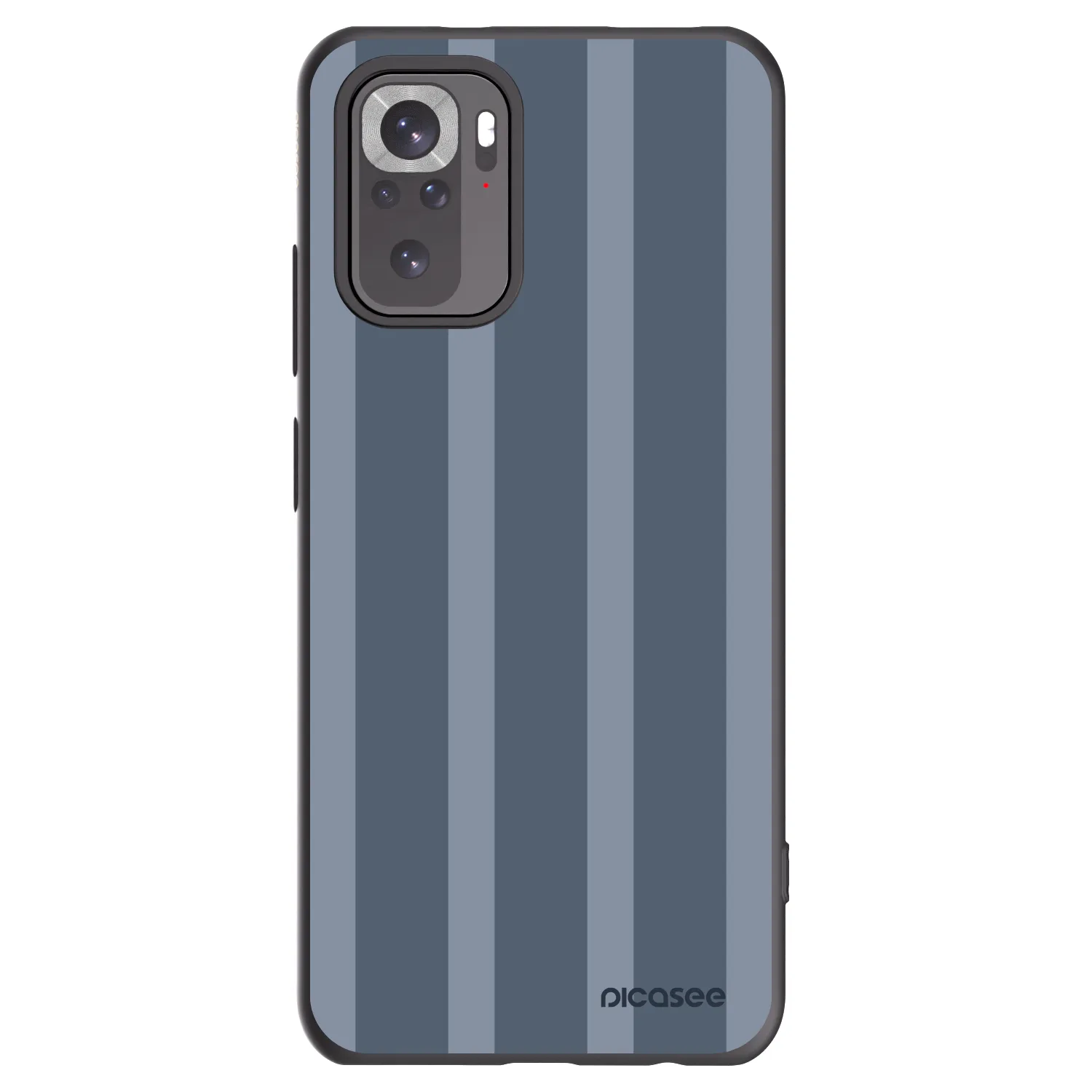 Picasee Xiaomi Redmi Note 10S Hülle - Schwarzes Silikon - Midnight lounge