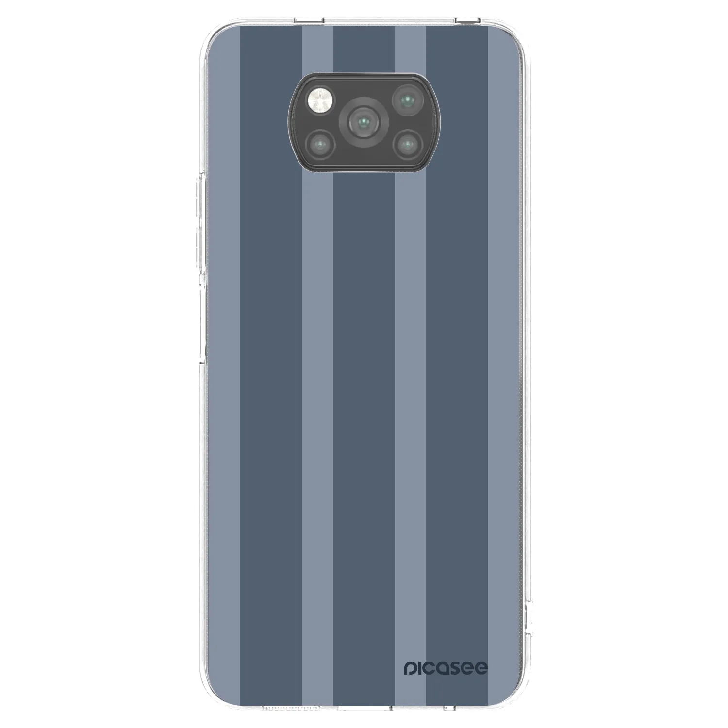 Picasee Xiaomi Poco X3 Pro Hülle - Schwarzes Silikon - Midnight lounge