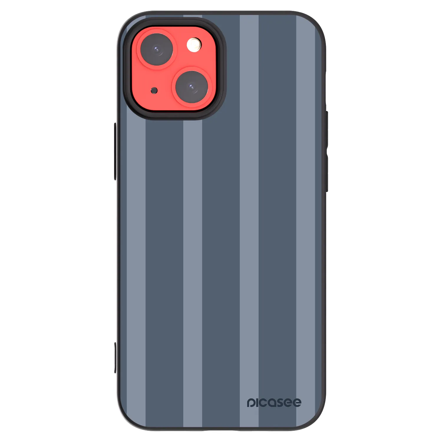 Picasee Apple iPhone 13 mini Hülle - Schwarzes Silikon - Midnight lounge