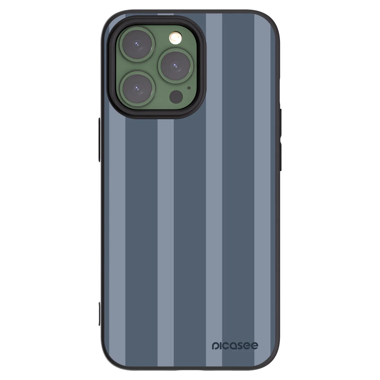Picasee Apple iPhone 13 Pro Hülle - Schwarzes Silikon - Midnight lounge