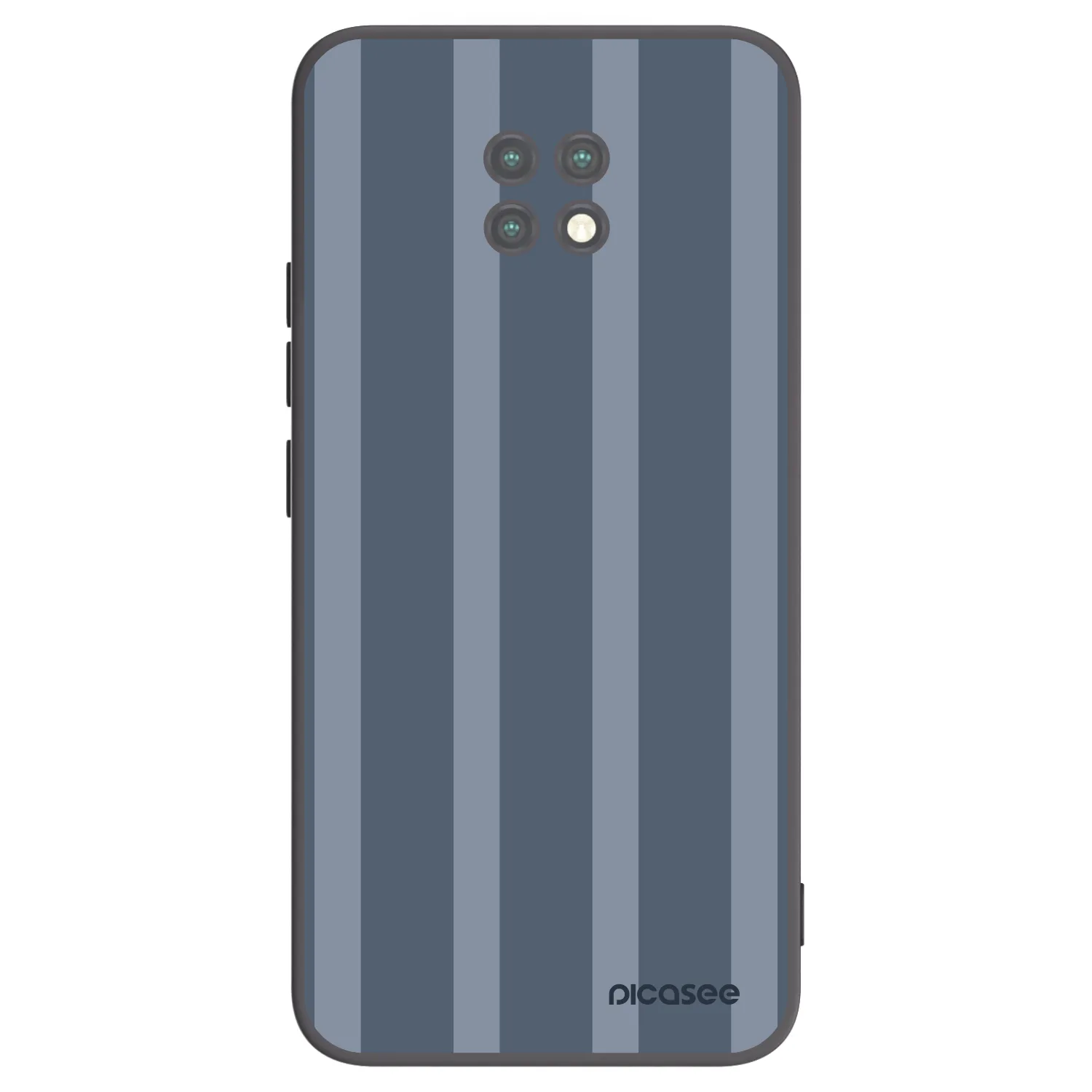 Picasee Xiaomi Redmi Note 9T Hülle - Schwarzes Silikon - Midnight lounge