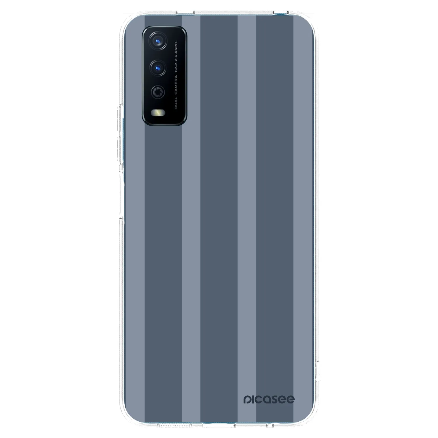 Picasee Vivo Y11s Hülle - Transparentes Silikon - Midnight lounge
