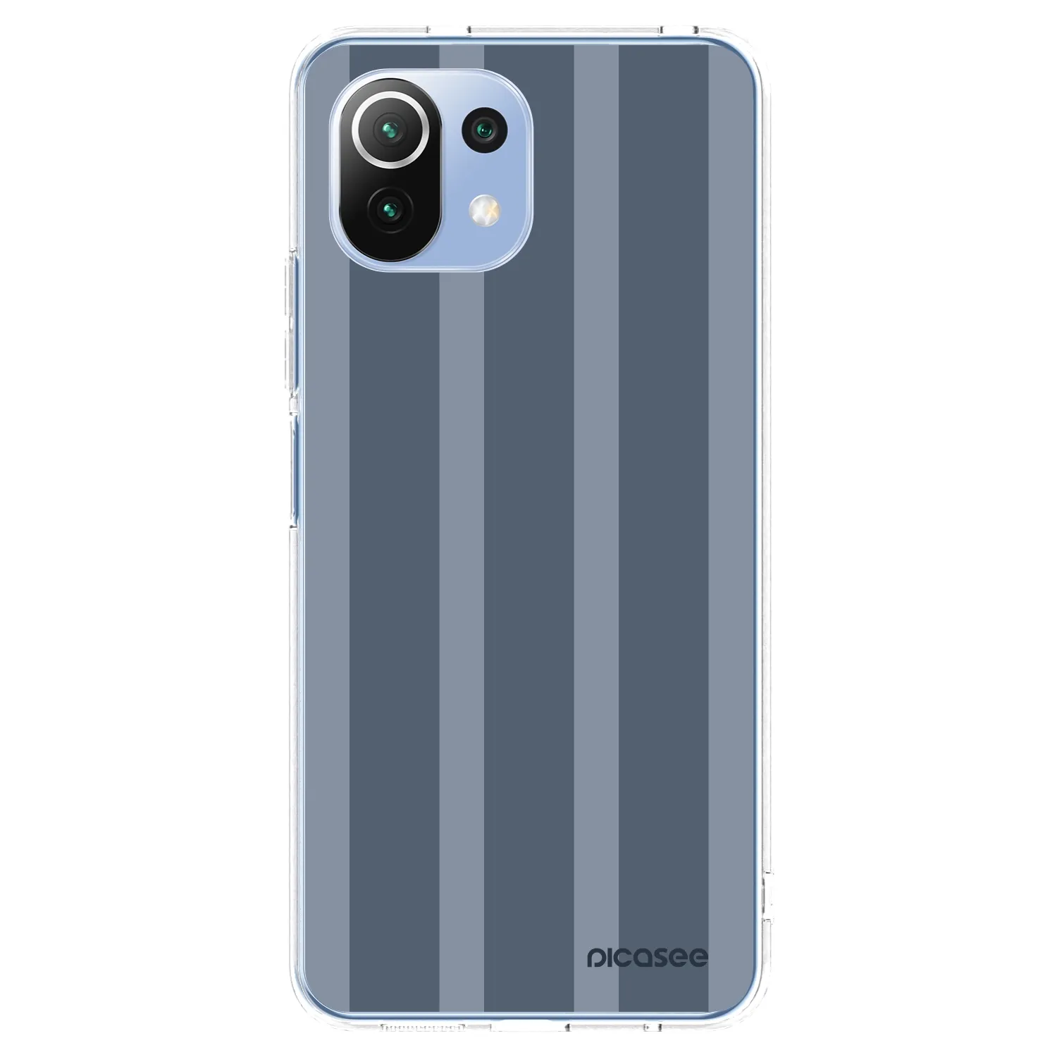 Picasee Xiaomi 11 Lite 5G NE Hülle - Transparentes Silikon - Midnight lounge
