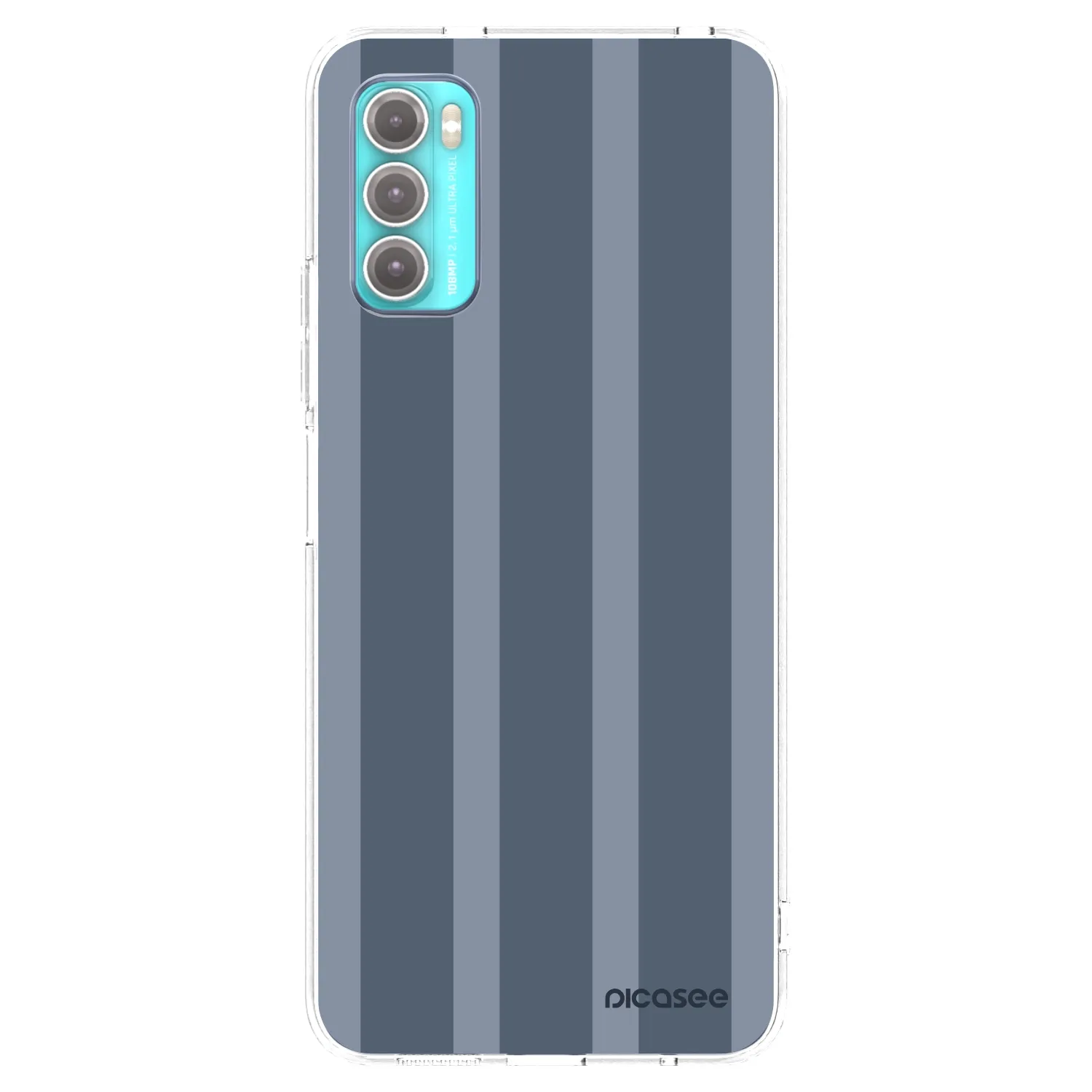 Picasee Motorola Moto G60 Hülle - Transparentes Silikon - Midnight lounge