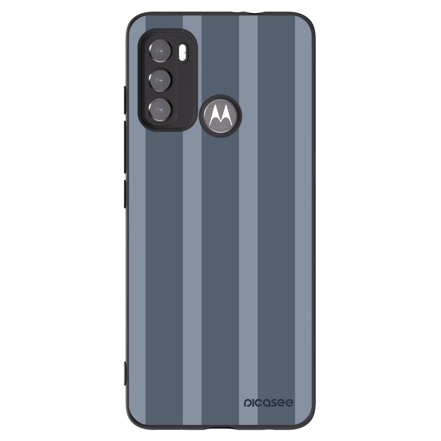 Picasee Motorola Moto G60 Hülle - Schwarzes Silikon - Midnight lounge